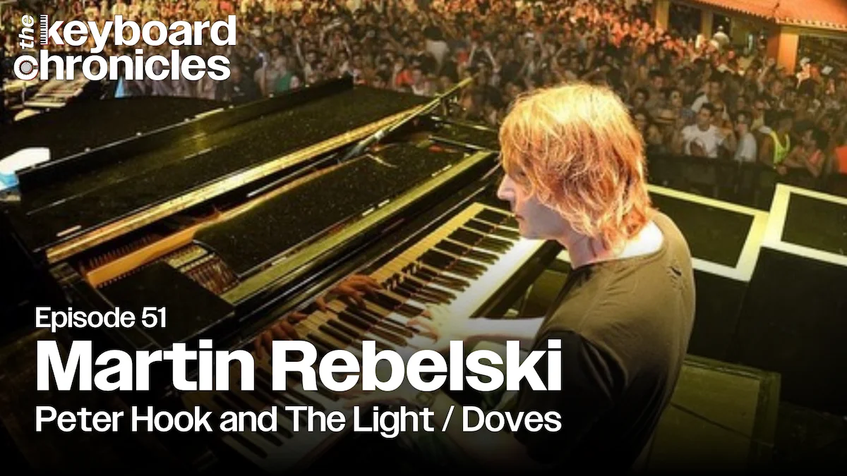 Martin Rebelski keyboard player