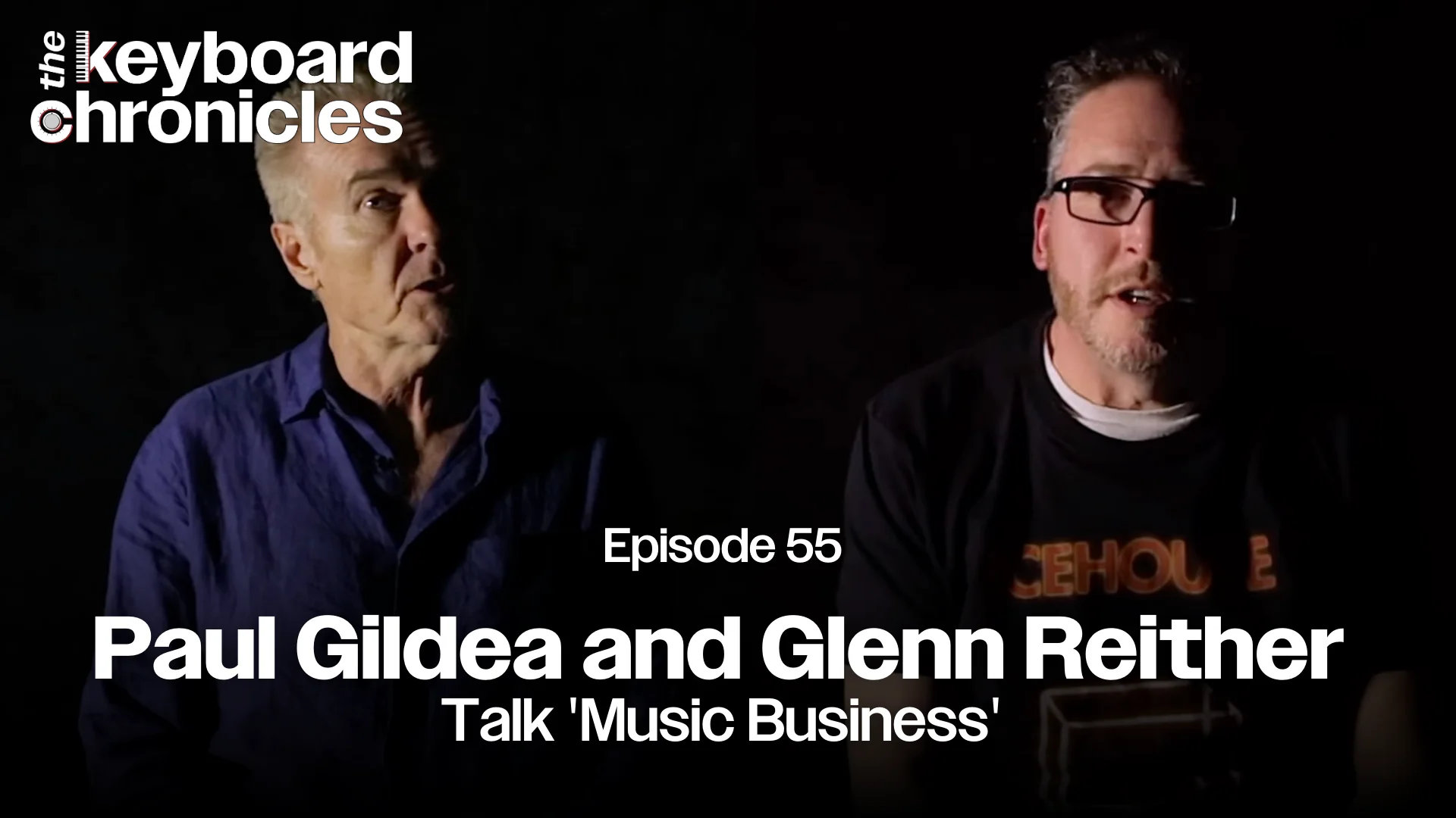 Paul Gildea and Glenn Reither musicians
