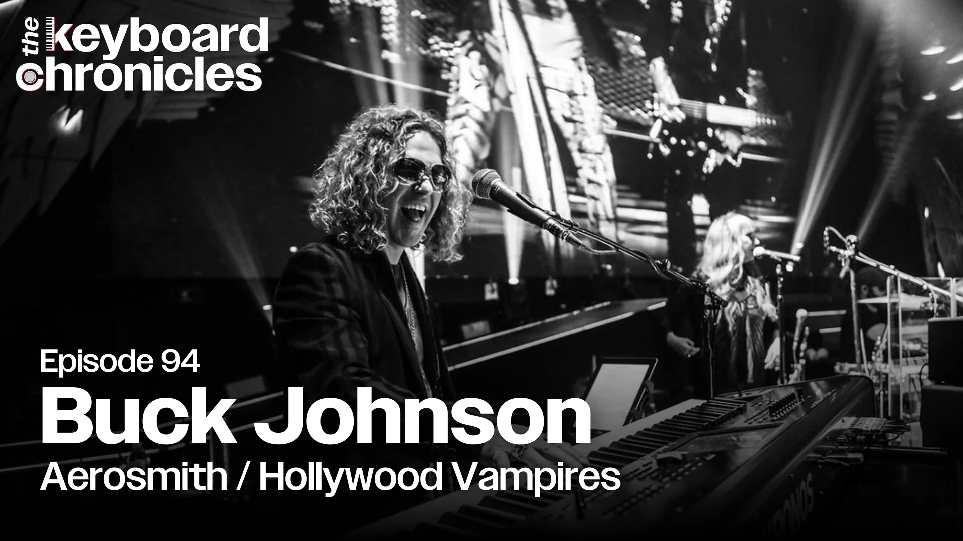 Buck Johnson keyboard player Aerosmith